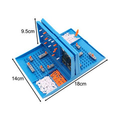 Sea Battle Game - Durable Indoor Strategy Board Game for Family Fun