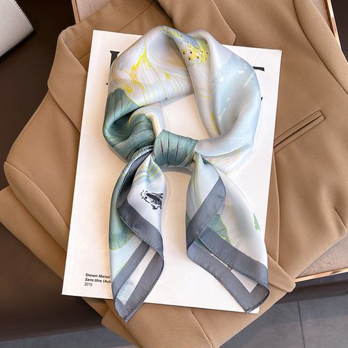 JTVOVO Multifunctional Polyester Scarf - Stylish 70x70cm Accessory - JNC496-01 / 70x70cm