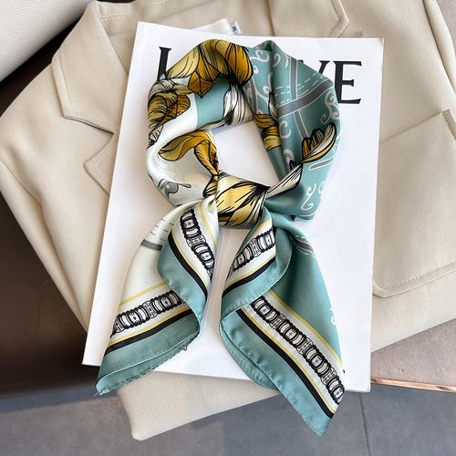 JTVOVO Multifunctional Polyester Scarf - Stylish 70x70cm Accessory - JNC490-03 / 70x70cm