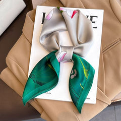 JTVOVO Multifunctional Polyester Scarf - Stylish 70x70cm Accessory