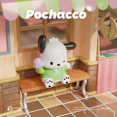 LANGBOWANG Pochacco Action Figure - Fun Desktop Ornament for All Ages