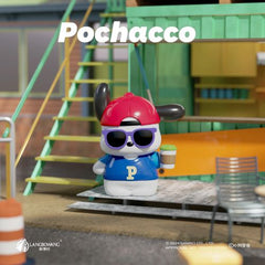 LANGBOWANG Pochacco Action Figure - Fun Desktop Ornament for All Ages