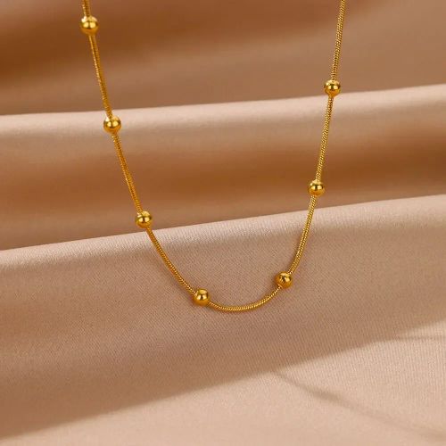 HPTOTMG Stainless Steel Pendant Necklace - Stylish & Durable Jewelry