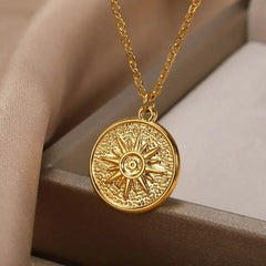 HPTOTMG Stainless Steel Pendant Necklace - Stylish & Durable Jewelry