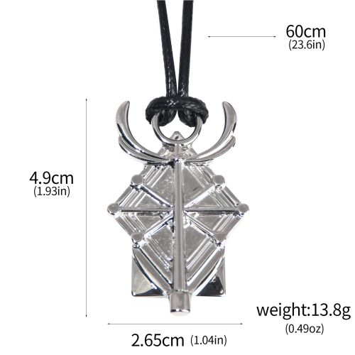 SONGCHANGJEWELRY Frieren Pendant Necklace - Trendy Anime Decoration - N01070
