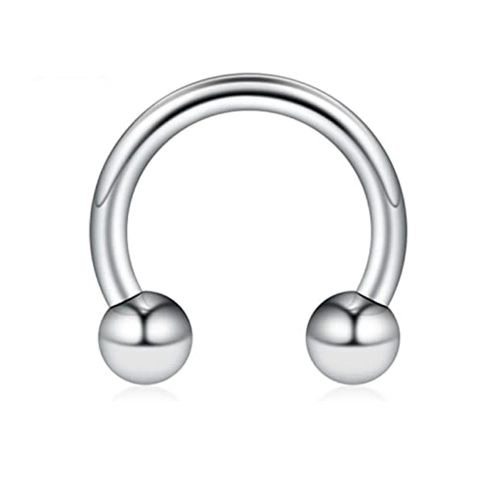Spike Septum Rings - Fashionable Stainless Steel Snake Bite Lip Rings