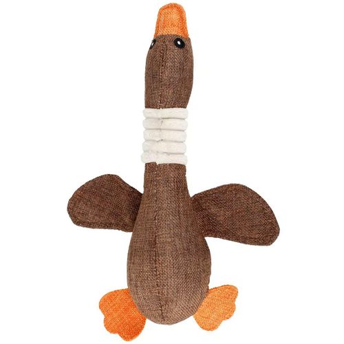 Interactive Plush Dog Toy - Chew-Resistant & Engaging Companion - brown