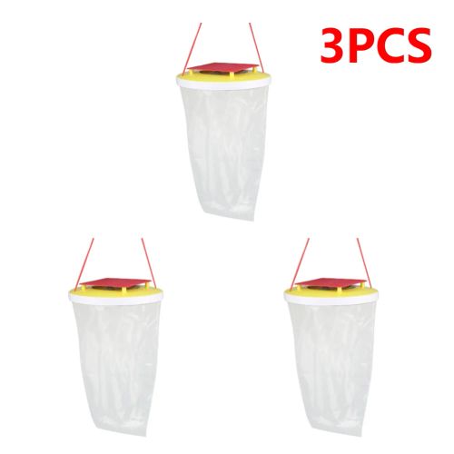 Effective Eco-Friendly Fly Trap for Outdoor Pest Control - Disposable Bug Catcher