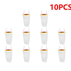 Effective Eco-Friendly Fly Trap for Outdoor Pest Control - Disposable Bug Catcher