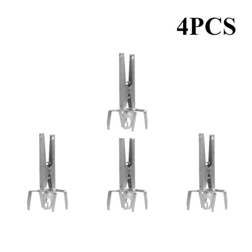 APWIKOGER Durable Galvanised Steel Mole Trap for Effective Pest Control - 4 PCS