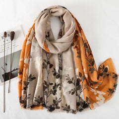 RUNMEIFA Fashionable Leopard Print Scarf - Stylish Decoration - 180x90cm - QMD392-01