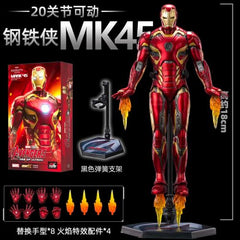 Marvel Iron Man Action Figure - Movable Joints & Collectible Model