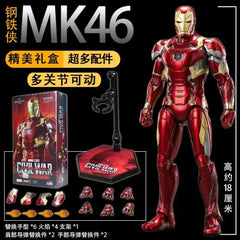 Marvel Iron Man Action Figure - Movable Joints & Collectible Model