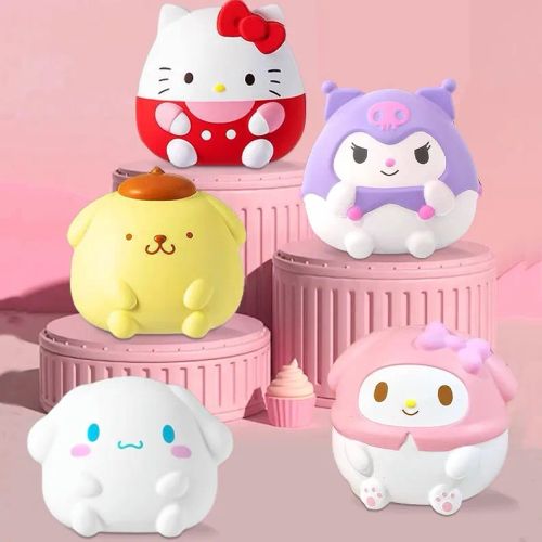 MINISO Sanrio Kawaii Dolls - Fun Stress Relief Squishy Toy for Kids