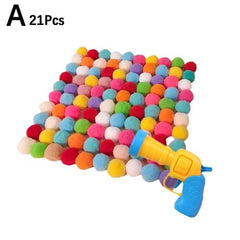 KITPIPI Silent Plush Ball Launcher - Engaging Cat Toy Set