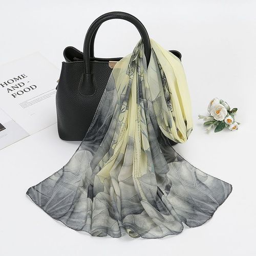 LAVEN Floral Scarf with Sun Protection - Fashionable Accessory - 03
