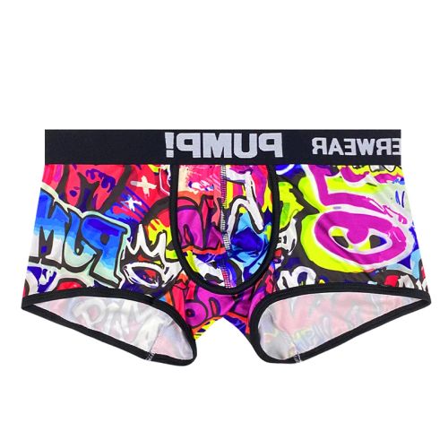 Men Underwear Boxershorts Cotton Low Waist Fun Design MP225