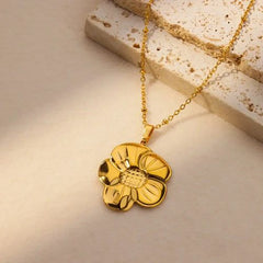 HPTOTMG Stainless Steel Pendant Necklace - Stylish & Durable Jewelry