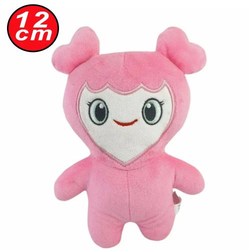 MINISO Plush Animal Keychain - Cute Gift for Fans - 9pcs Korean Plush Toy Set - momo 12cm 07