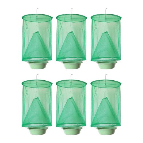 Reusable Flies Catcher Net - Eco-Friendly Pest Control Tool for Gardens - 6Pcs