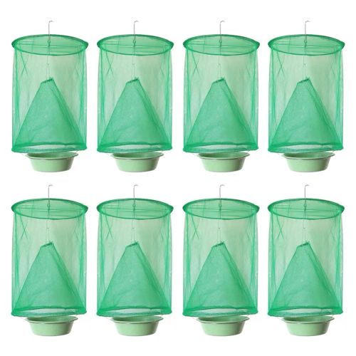 Reusable Flies Catcher Net - Eco-Friendly Pest Control Tool for Gardens - 8PCS