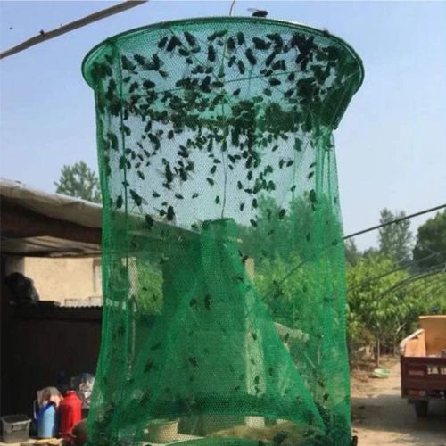Reusable Flies Catcher Net - Eco-Friendly Pest Control Tool for Gardens