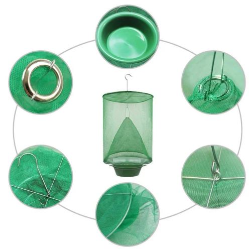Reusable Flies Catcher Net - Eco-Friendly Pest Control Tool for Gardens