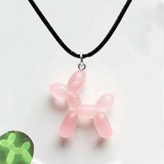 Blue Ghost Pendant Necklace - Unique Design & Fashionable Accessory