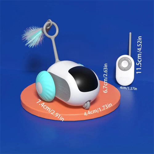 Repetsun Interactive Cat Toy - Smart Electric Sports Car for Cats