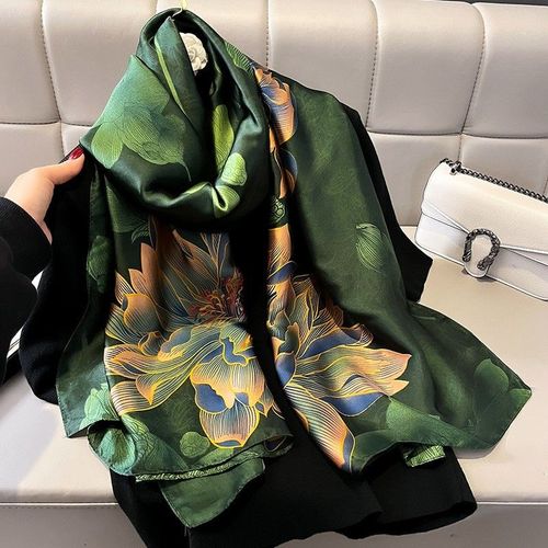 RUNMEIFA Fashionable Printed Polyester Scarf - Multifunctional Accessory