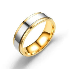 Stainless Steel Couple Rings Set - High Quality Wedding & Engagement Rings