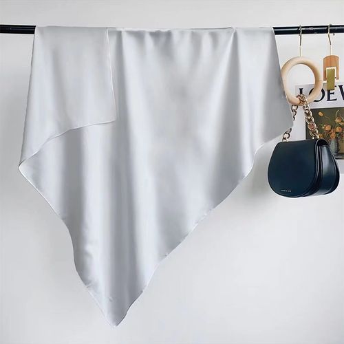 SENAIFEI Multifunctional Silk-Feeling Scarf 90x90cm - Style & Comfort - JND054-01 / 90X90CM