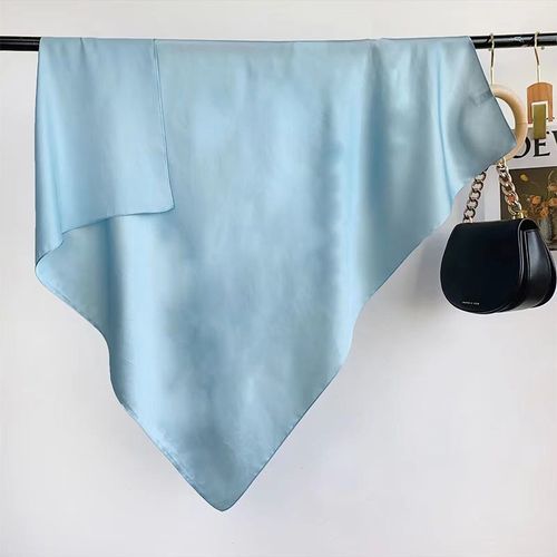 SENAIFEI Multifunctional Silk-Feeling Scarf 90x90cm - Style & Comfort - JND054-06 / 90X90CM