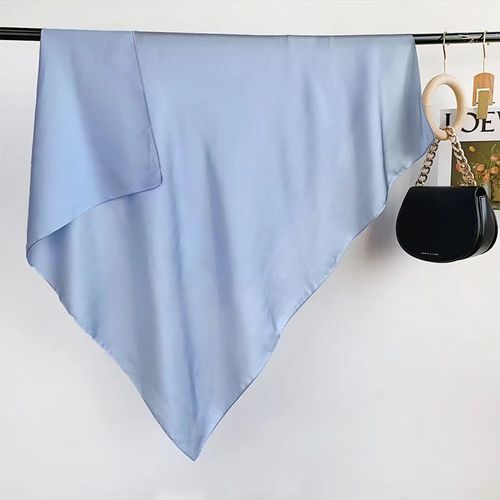 SENAIFEI Multifunctional Silk-Feeling Scarf 90x90cm - Style & Comfort - JND054-07 / 90X90CM