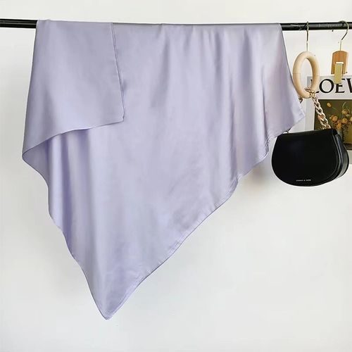 SENAIFEI Multifunctional Silk-Feeling Scarf 90x90cm - Style & Comfort