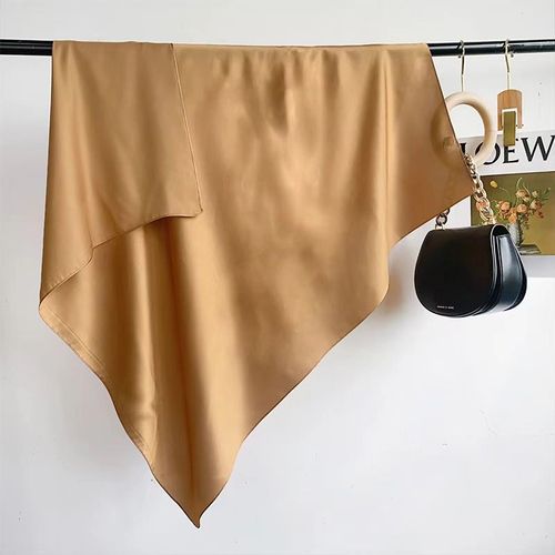 SENAIFEI Multifunctional Silk-Feeling Scarf 90x90cm - Style & Comfort - JND054-12 / 90X90CM