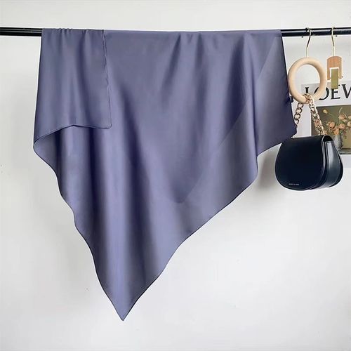 SENAIFEI Multifunctional Silk-Feeling Scarf 90x90cm - Style & Comfort