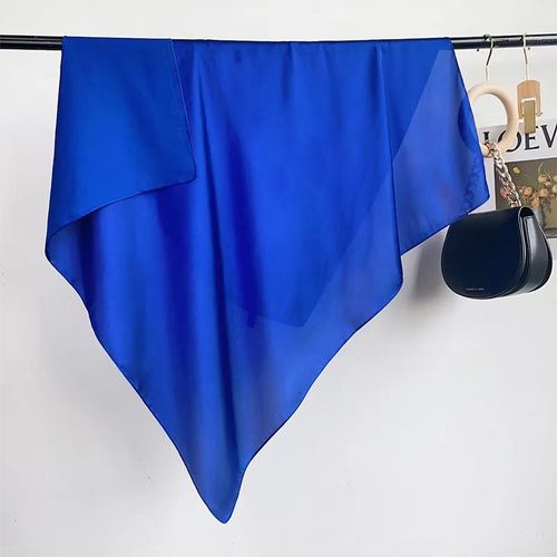 SENAIFEI Multifunctional Silk-Feeling Scarf 90x90cm - Style & Comfort