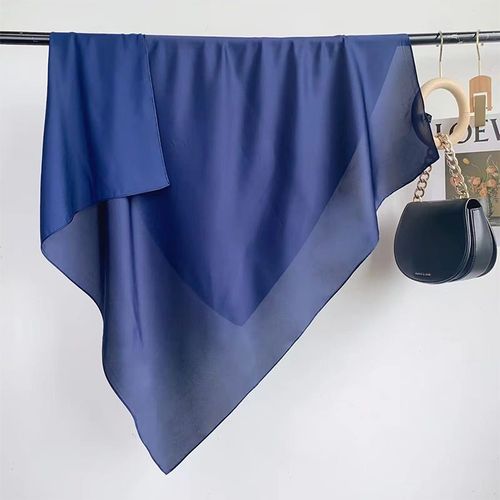 SENAIFEI Multifunctional Silk-Feeling Scarf 90x90cm - Style & Comfort - JND054-19 / 90X90CM