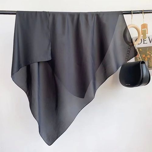 SENAIFEI Multifunctional Silk-Feeling Scarf 90x90cm - Style & Comfort - JND054-20 / 90X90CM