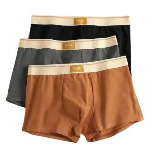 Comfortable Cotton Boxer Shorts - Breathable Spandex - Quality Underwear - black / 5XL 90-100kg