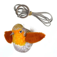 Squeaky PP Cotton Cat Toy - Safe Entertaining Stress Relief