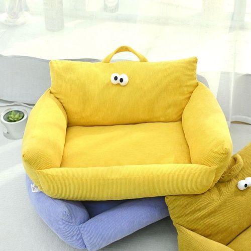 Luxury Eco-Friendly Pet Bed - Comfort & Warmth for Small Dogs