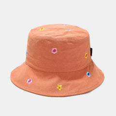 Casual Cotton Bucket Hat - Sun Protection for All Seasons