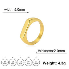 Skyrim Stainless Steel Wedding Bands - Stylish & Durable Rings