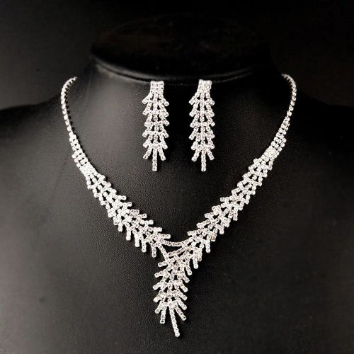 Charming Mimosa Flower Jewellery Set - Elegant Earrings & Necklace