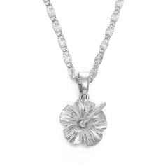Annnyi Classic Flower Pendant Necklace - Elegant Fashion Accessory