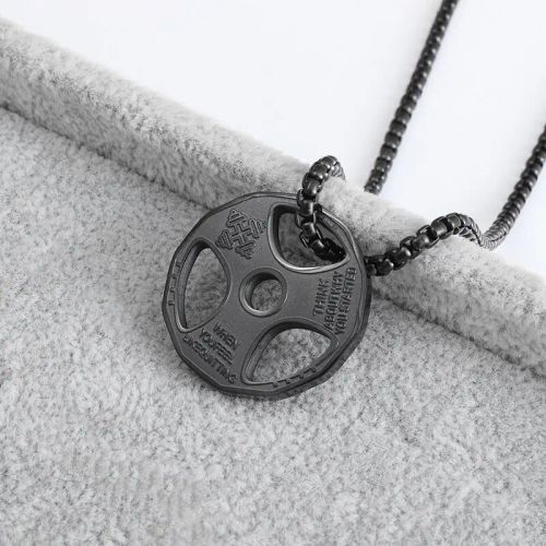 Stainless Steel Pendant Necklace - Fashionable Gift for Friends