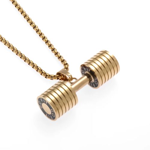 Stainless Steel Pendant Necklace - Fashionable Gift for Friends