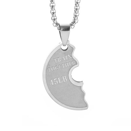 Stainless Steel Pendant Necklace - Fashionable Gift for Friends